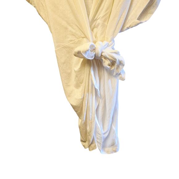 IRO Gidya Linen blend wrap dress size large - Picture 5 of 7